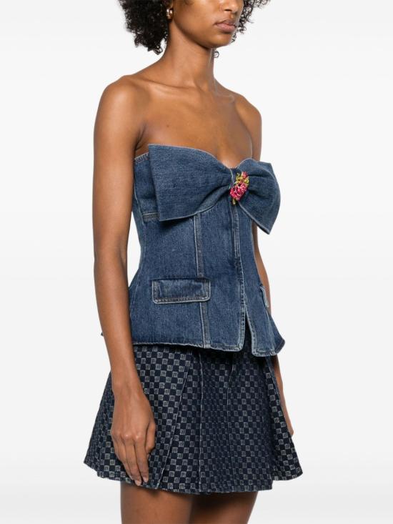  셀프 포트레이트 민소매 티셔츠 RS25810T - SELF PORTRAIT