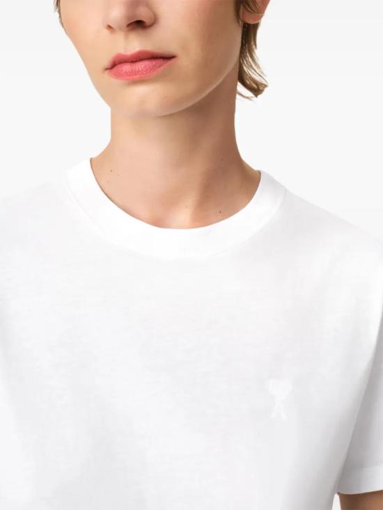  아미 반팔 티셔츠 E25BFUTS003724 white - AMI