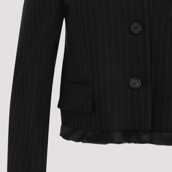 25SS 미우미우 자켓 MH1783SOOO16FA F0002 BLACK - MIU MIU