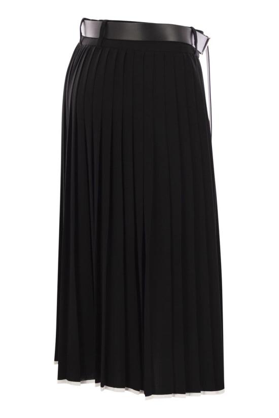 25SS 막스마라 미디 스커트 2516101021600 001 BLACK - MAX MARA