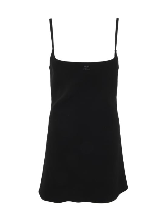 23SS 쿠레쥬 숏 원피스 223CR0236VI0013 BLACK