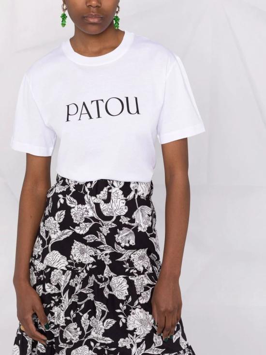  파투 반팔 티셔츠 JE0299999001W094 001W WHITE - PATOU