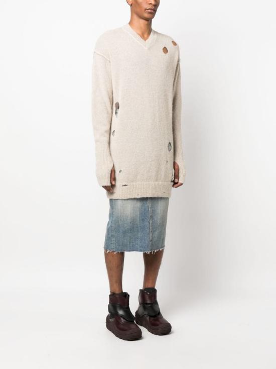  MM6 메종마르지엘라 숏 원피스 S52HN0003S18289 BROWN - MM6 MAISON MARGIELA