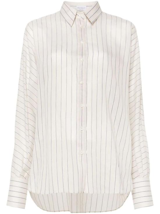  브루넬로 쿠치넬리 블라우스 MH776MG206 MULTICOLOUR - BRUNELLO CUCINELLI