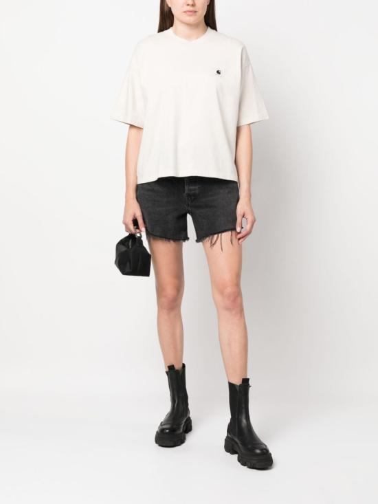  칼하트 WIP 반팔 티셔츠 I029647 05GD BROWN - CARHARTT WIP