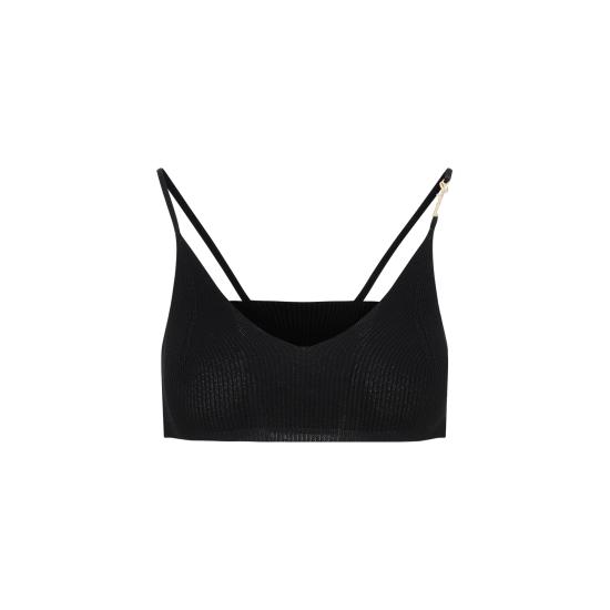 24SS 자크뮈스 민소매 티셔츠 231KN5022060 BLACK