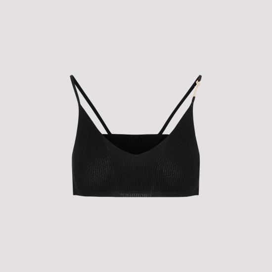 24SS 자크뮈스 민소매 티셔츠 231KN5022060 BLACK - JACQUEMUS