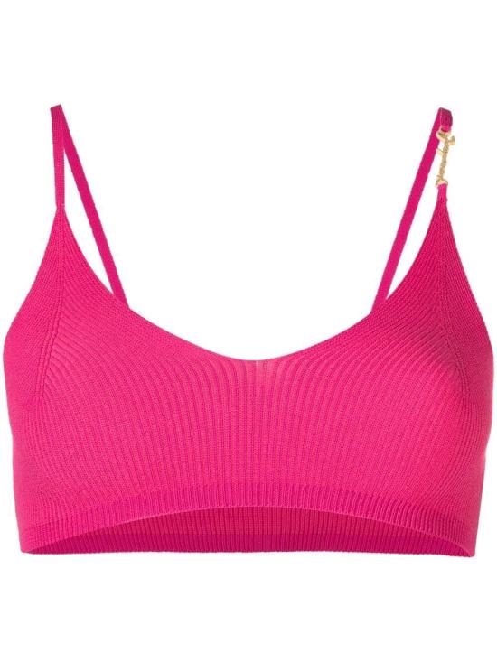 24SS 자크뮈스 민소매 티셔츠 231KN5022060 PINK PURPLE