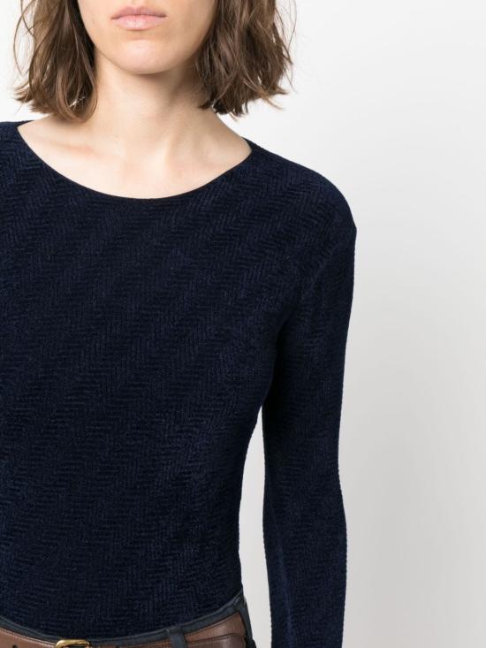  엠포리오 아르마니 스웨터 6R2MTC2M03Z 0912 BLUE - EMPORIO ARMANI