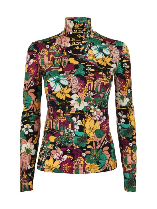  라 더블제이 터틀넥 SHI0030JER005092 MULTICOLOUR