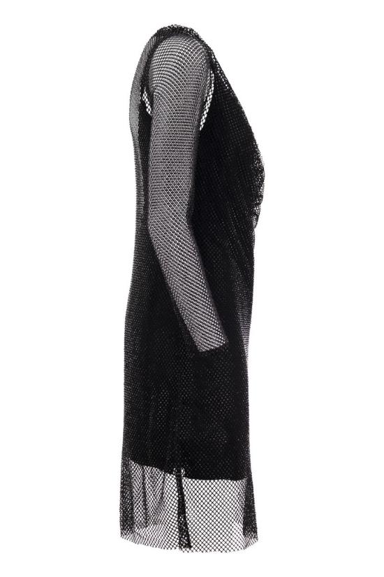 23FW 막스마라 미디 원피스 2382360332600 002 BLACK - MAX MARA