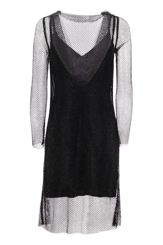 23FW 막스마라 미디 원피스 2382360332600 002 BLACK - MAX MARA