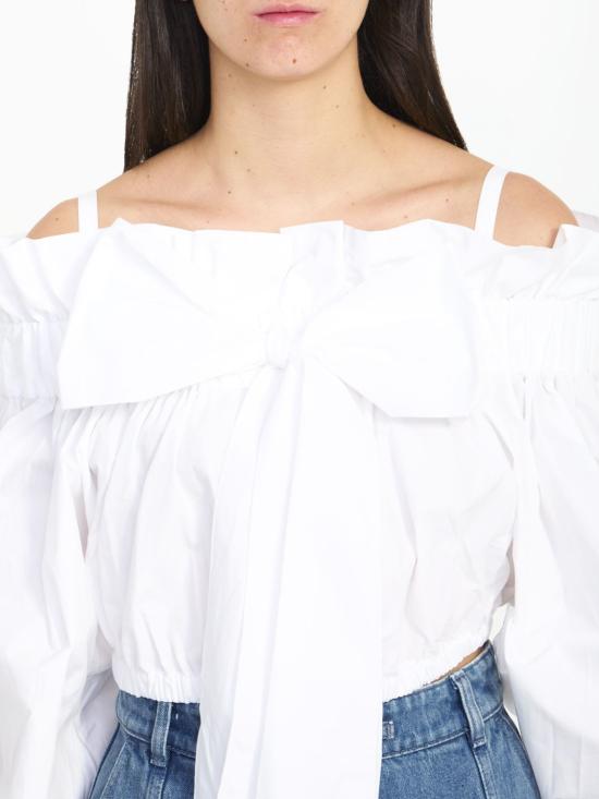  파투 반팔 티셔츠 TO0430017001W WHITE - PATOU