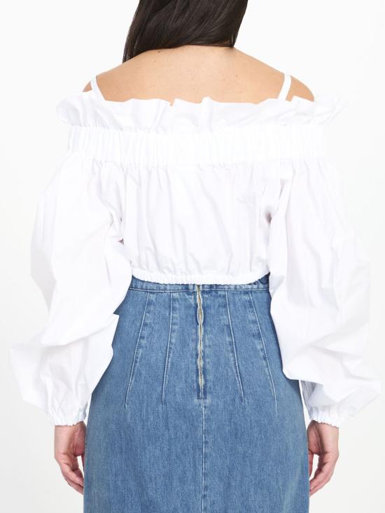  파투 반팔 티셔츠 TO0430017001W WHITE - PATOU