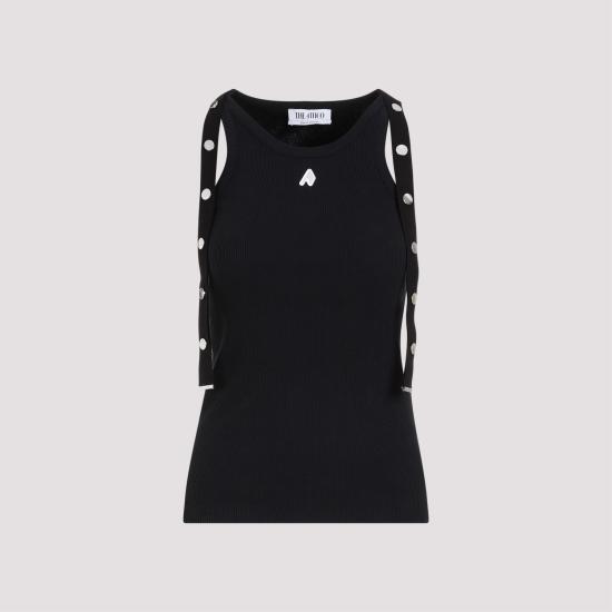 24SS 디 아티코 민소매 티셔츠 241WCT229J038 WHITE - THE ATTICO