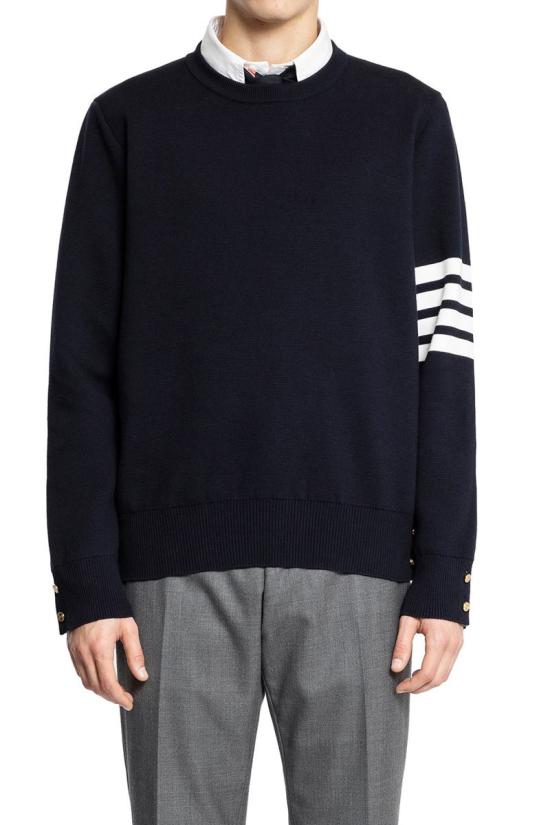 25SS 톰브라운 스웨터 MKA202A00219 415 BLUE