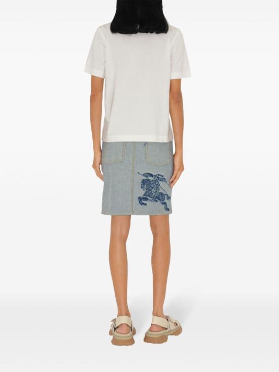  버버리 반팔 티셔츠 8093651 beige - BURBERRY