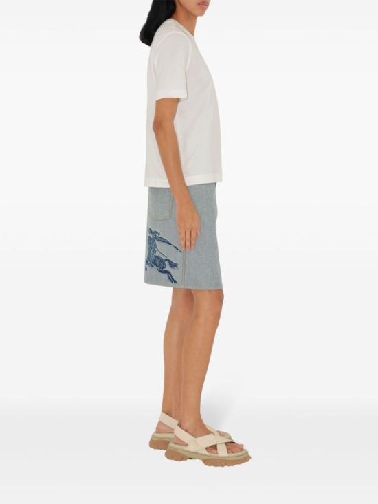  버버리 반팔 티셔츠 8093651 beige - BURBERRY