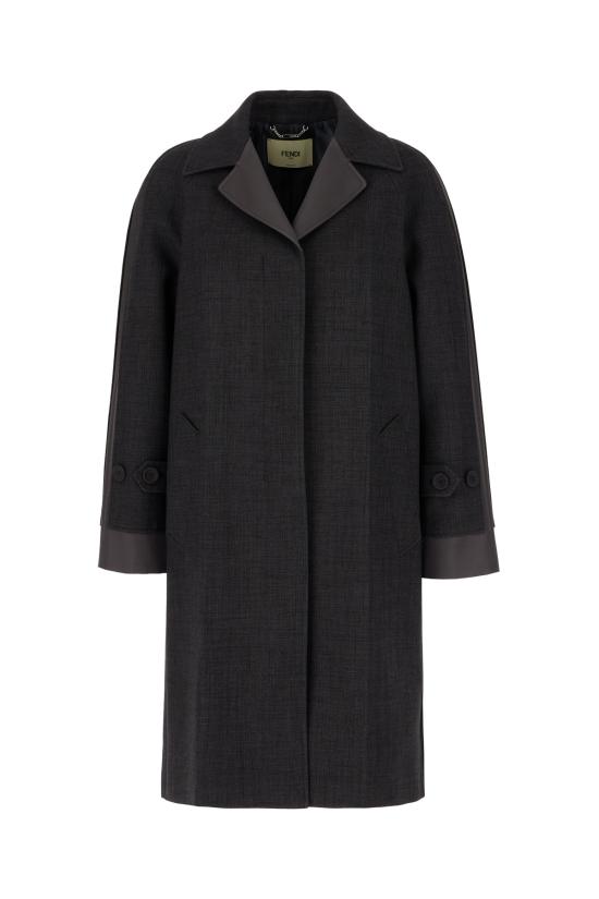 24FW 펜디 코트 FF6027ASZ1 F0LY1 DARKGREY