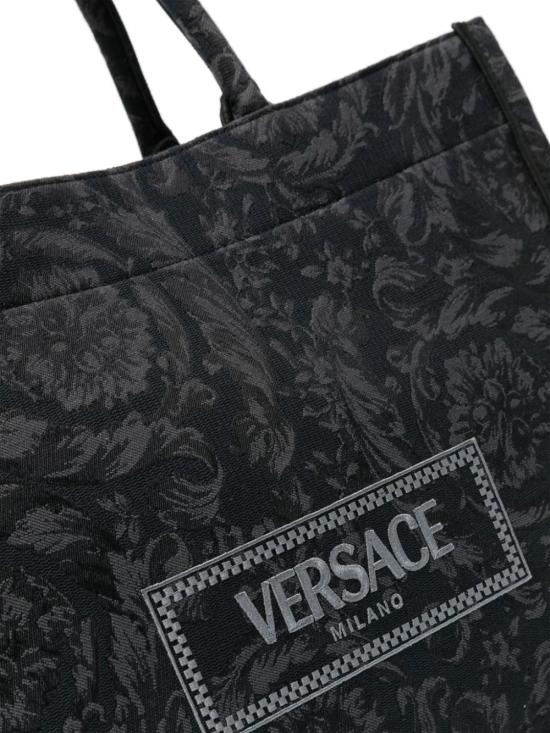  베르사체 토트백 10115621A09741 black - VERSACE