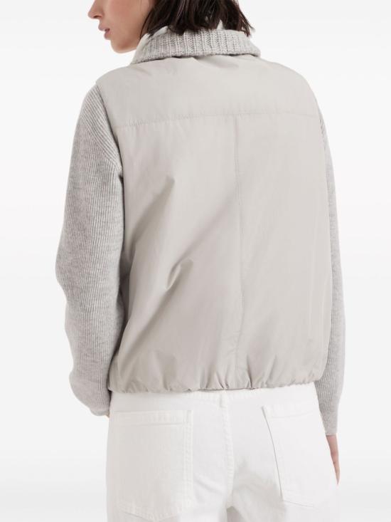  브루넬로 쿠치넬리 베스트 M52570006CHA07 grey - BRUNELLO CUCINELLI