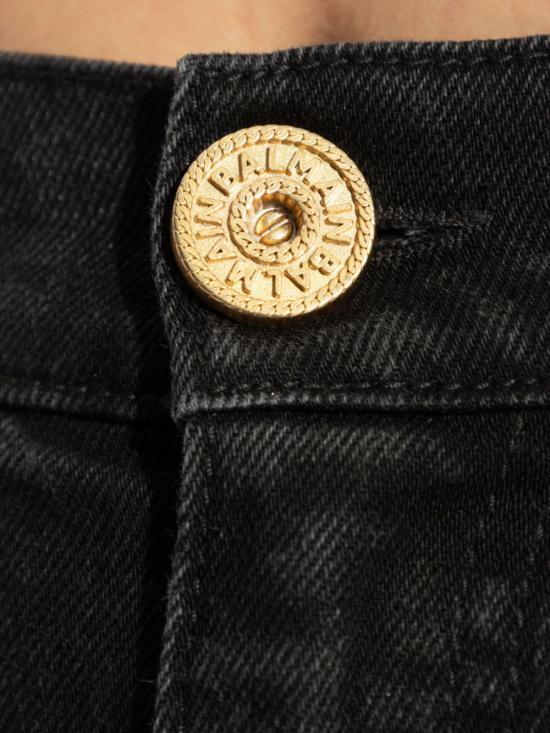  발망 데님 팬츠 DF1MG007DB67 - BALMAIN