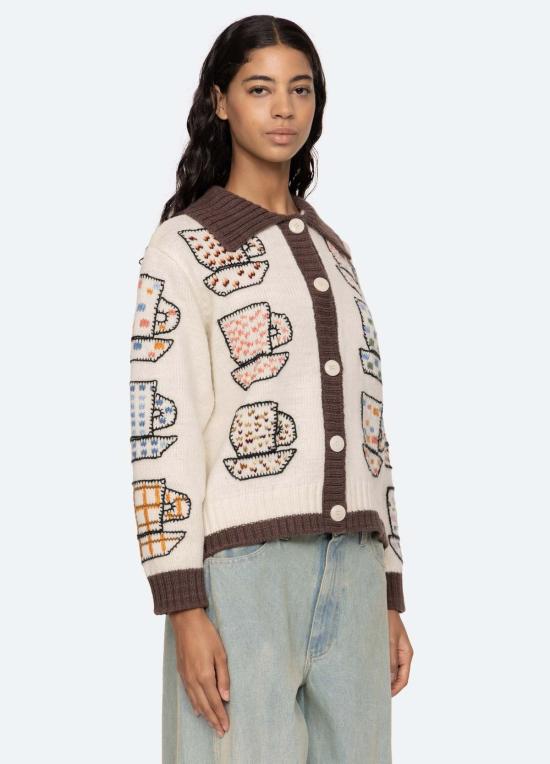  씨뉴욕 가디건 씨니에밀라 카디건 멀티 - SEA NY