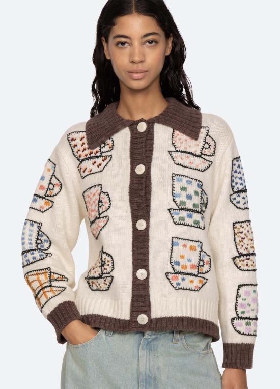  씨뉴욕 가디건 씨니에밀라 카디건 멀티 - SEA NY