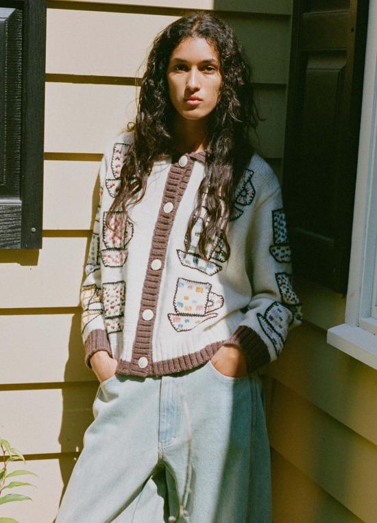  씨뉴욕 가디건 씨니에밀라 카디건 멀티