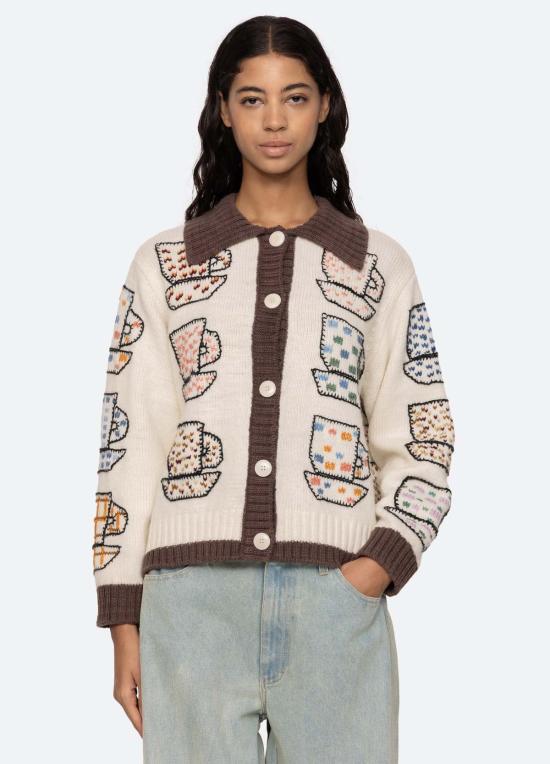  씨뉴욕 가디건 씨니에밀라 카디건 멀티 - SEA NY