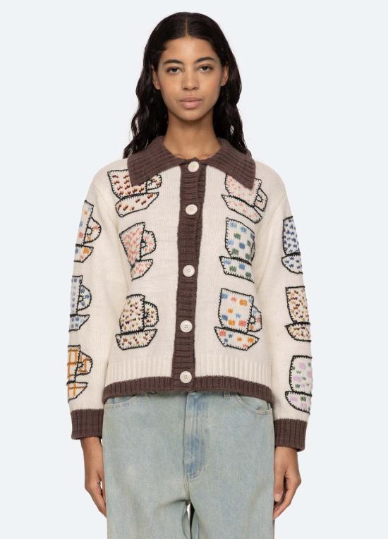  씨뉴욕 가디건 씨니에밀라 카디건 멀티 - SEA NY