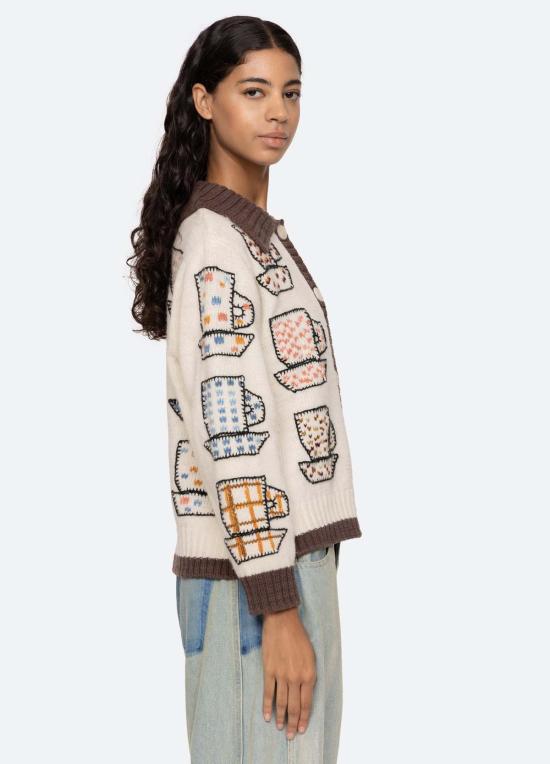  씨뉴욕 가디건 씨니에밀라 카디건 멀티 - SEA NY