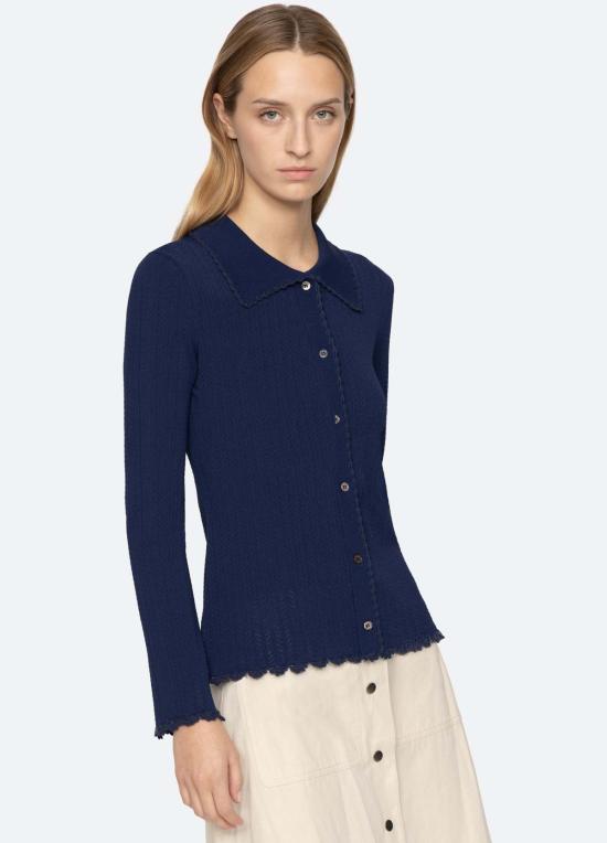  씨뉴욕 가디건 씨니에비 카디건 네이비 - SEA NY