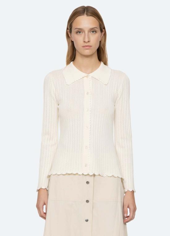  씨뉴욕 가디건 씨니에비 카디건 네이비 - SEA NY