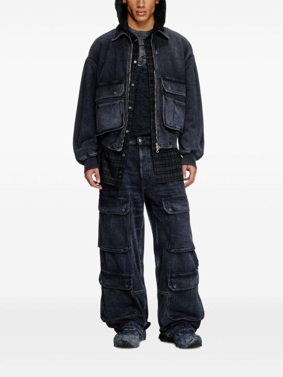  디젤 데님 자켓 A15780007Z9 black - DIESEL