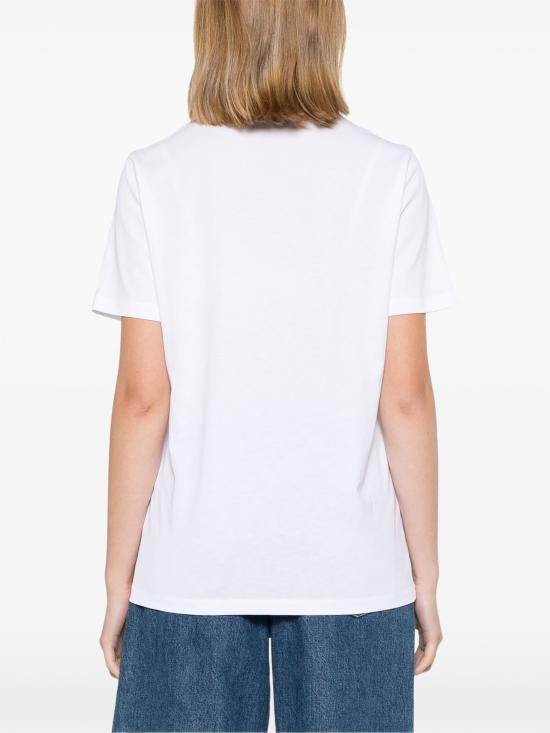 24FW 엘리자베타프랜치 반팔 티셔츠 MA00346E2 270 CHALK - ELISABETTA FRANCHI