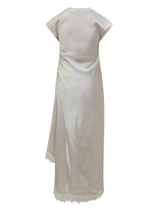25SS JW앤더슨 롱 원피스 DR0470PG1693 002 OFF WHITE - JW ANDERSON