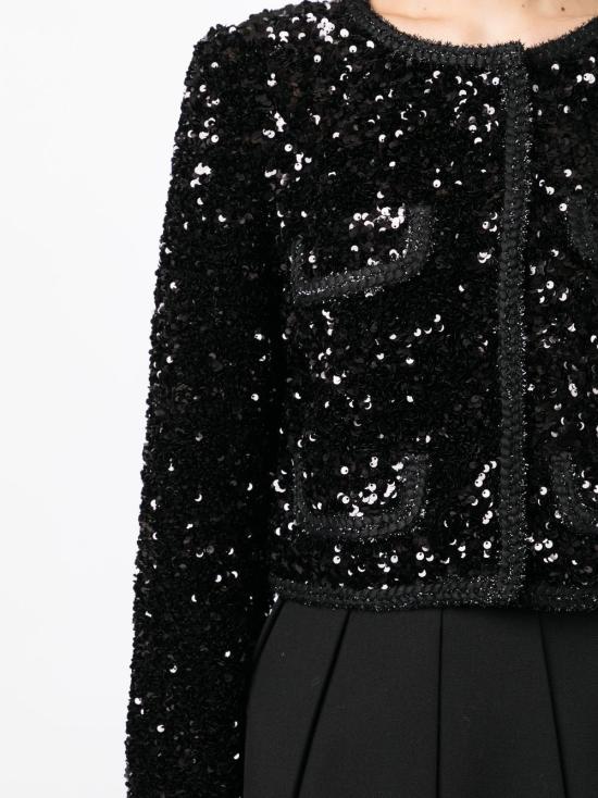  셀프 포트레이트 자켓 AW23179JBSEQUIN - SELF PORTRAIT