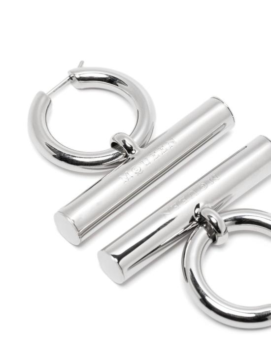  알렉산더 맥퀸 이어링 809393J161N silver - ALEXANDER MCQUEEN
