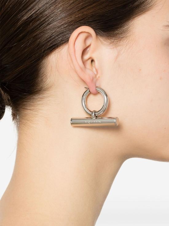  알렉산더 맥퀸 이어링 809393J161N silver - ALEXANDER MCQUEEN