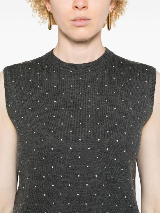  파비아나 필리피 민소매 티셔츠 MAD214F376I9310000 - FABIANA FILIPPI