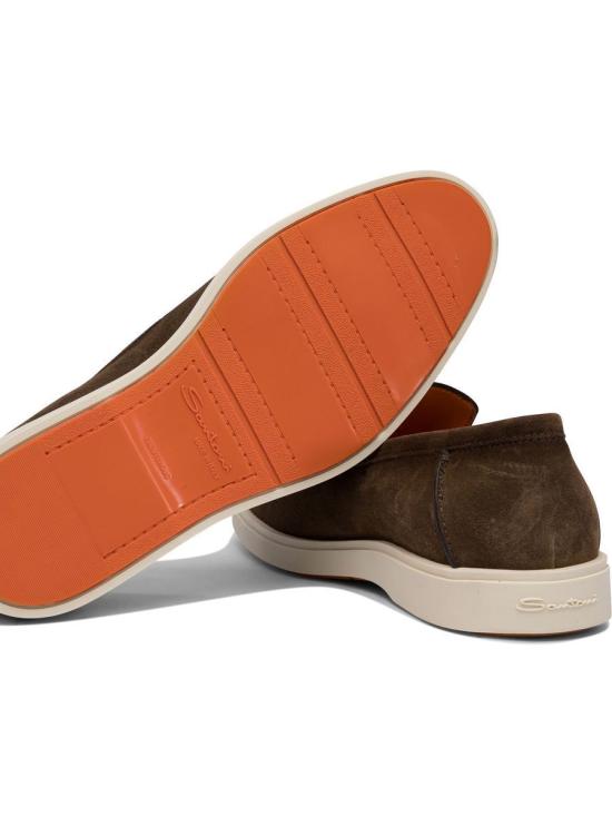 24FW 산토니 로퍼 MGDT17824TICBGEX S50 BROWN - SANTONI