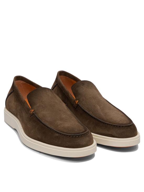 24FW 산토니 로퍼 MGDT17824TICBGEX S50 BROWN - SANTONI