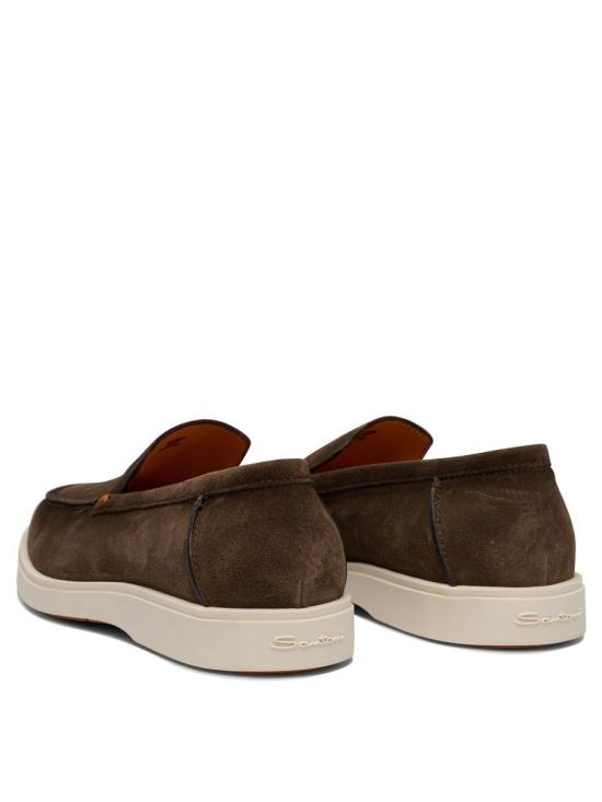 24FW 산토니 로퍼 MGDT17824TICBGEX S50 BROWN - SANTONI