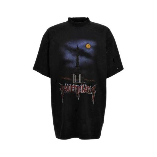  발렌시아가 반팔 티셔츠 739028TQVX61055 DOM