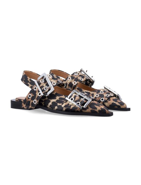 25SS 가니 샌들 S29474926 943 LEOPARD - GANNI
