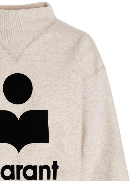 25SS 이자벨마랑 MOBY 모비 로고 스웨트셔츠 SW0003FAA1M07E23EC DOM - ISABEL MARANT