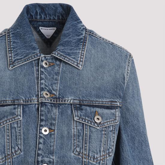 25SS 보테가베네타 데님 자켓 813497 V42W0 4715 MID BLUE - BOTTEGA VENETA