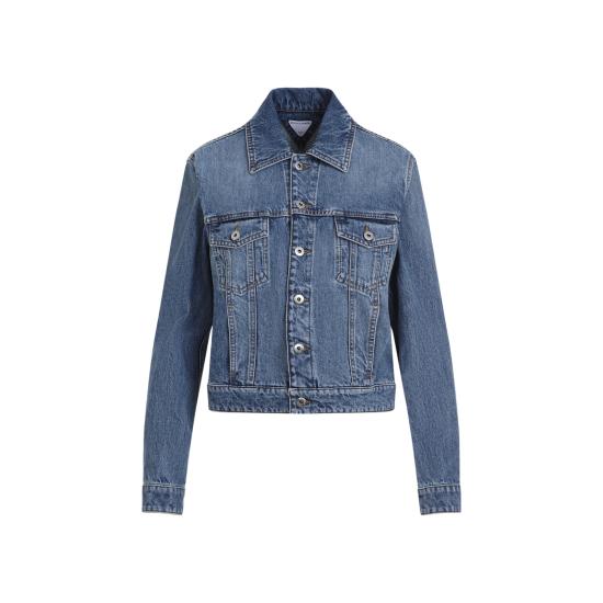 25SS 보테가베네타 데님 자켓 813497 V42W0 4715 MID BLUE - BOTTEGA VENETA