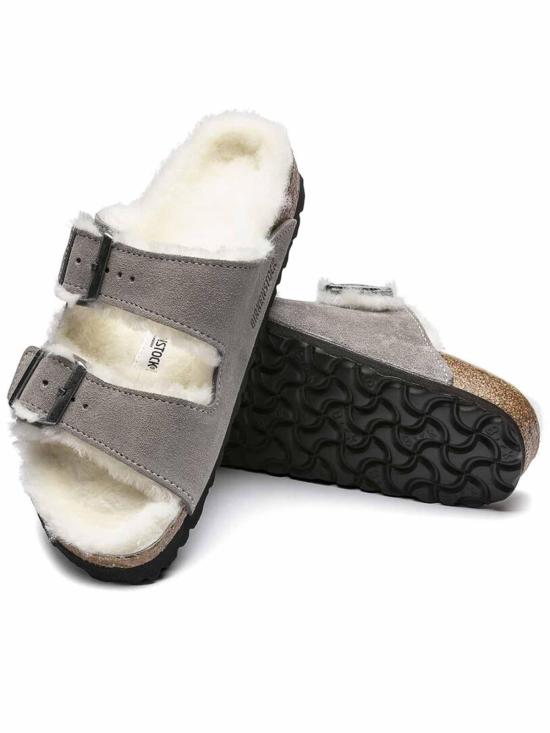  버켄스탁 뮬/슬리퍼 1017403SHEARLING Grey - BIRKENSTOCK